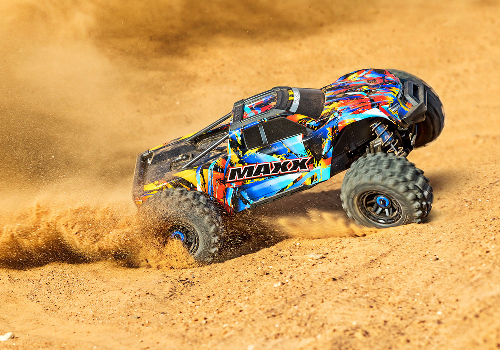 Traxxas Maxx 4S V2 - 1/10 Scale 4WD Brushless Monster Truck w/ WideMaxx Kit - RNR