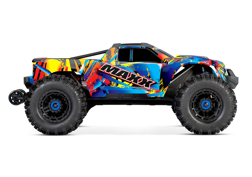 Traxxas Maxx 4S V2 - 1/10 Scale 4WD Brushless Monster Truck w/ WideMaxx Kit - RNR