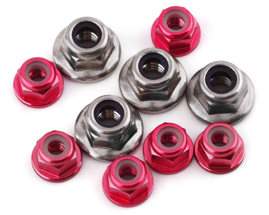 175RC Pro2 Sc10 Nut Kit (Pink) (10)