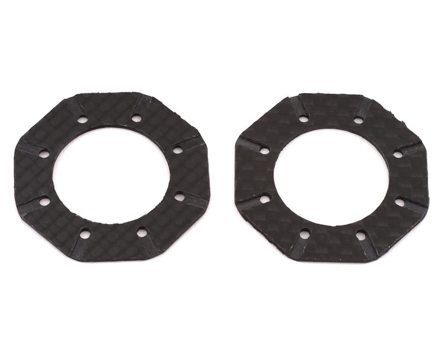 175RC Associated SR10 Carbon Slipper Pads (2)