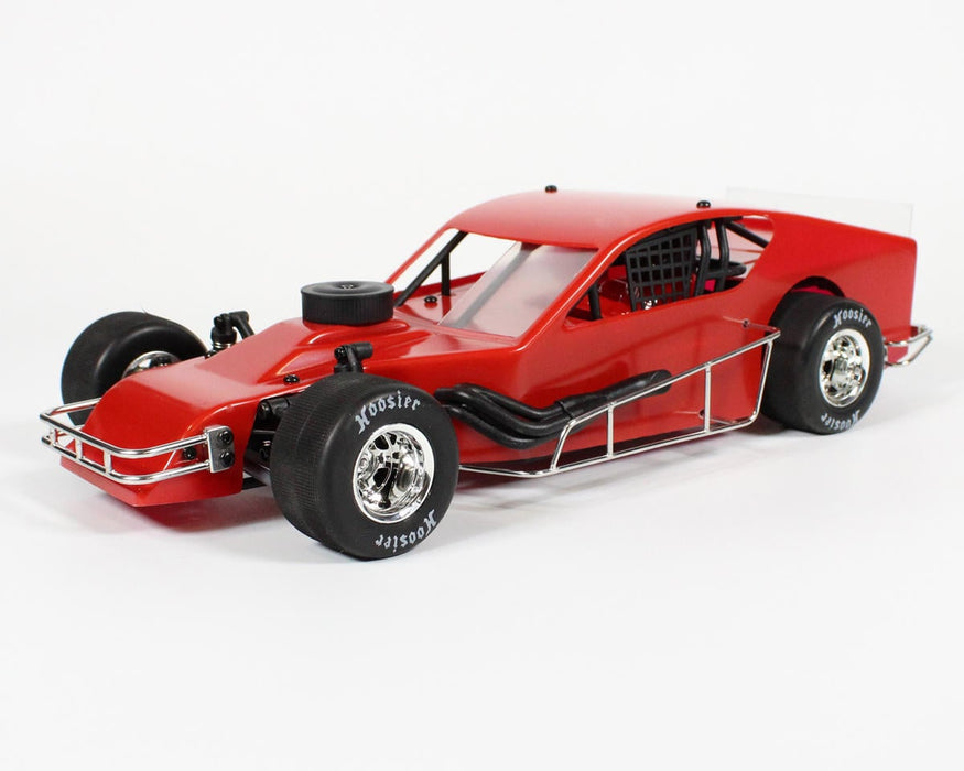 1RC Racing Asphalt Modified 2.0 1/18 Brushless RTR 2WD Oval Racer (Red)