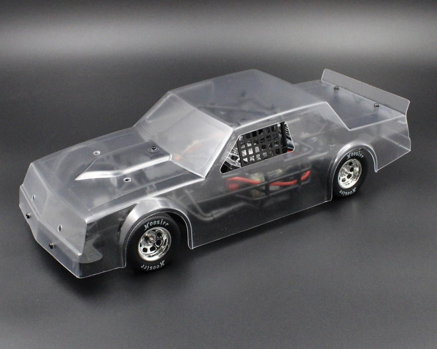 1RC Racing Dirt Street Stock 1/18 Brushless RTR 2WD Oval Racer (Clear)