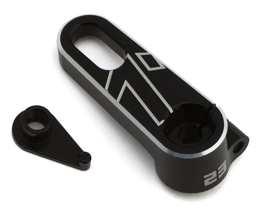 1UP Racing Aluminum HD Adjustable Servo Horn (Black) (15-19mm)