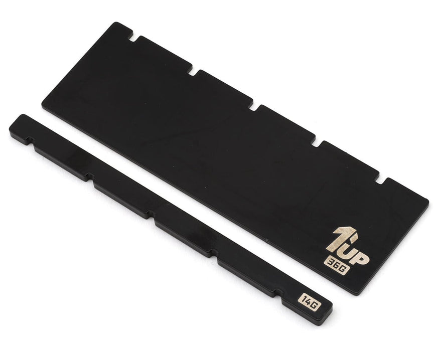 1UP Racing Losi NASCAR Blacked Out Battery Weight Set (50g)