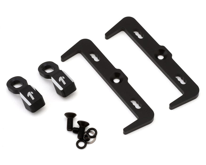 1UP Racing RC10B7/B7D Aluminum LowPro Battery Mount (Black)