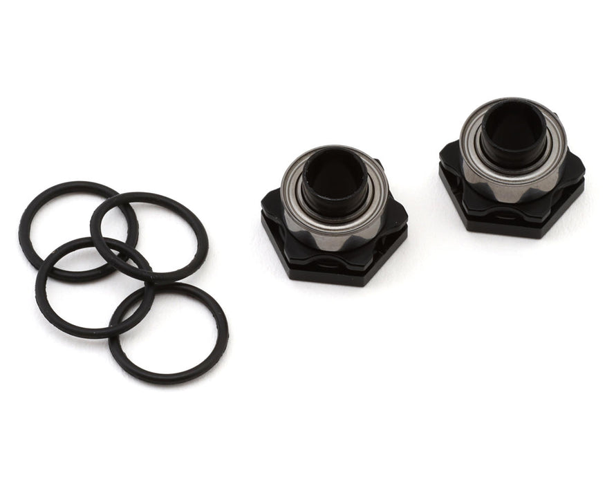 1UP Racing Team Associated TC8 Aluminum DirectHex Hub Axles (2) (4mm Offset)