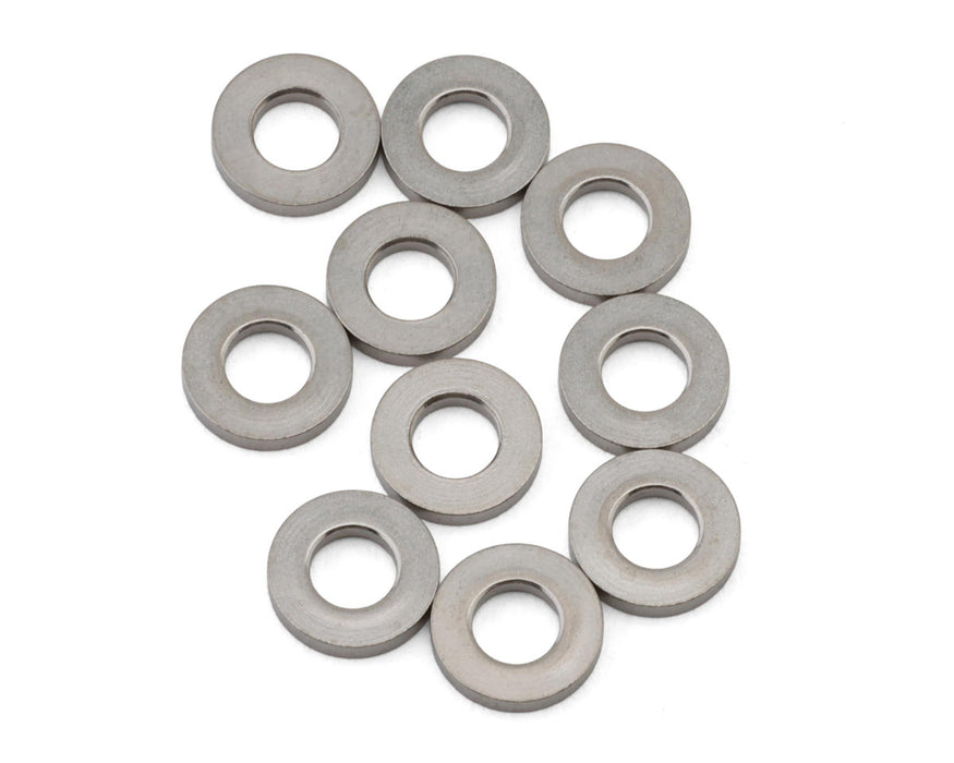 1UP Racing Pro Duty 3x6x1mm Titanium Shims (10)