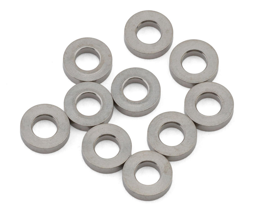 1UP Racing Pro Duty 3x6x1.5mm Titanium Shims (10)