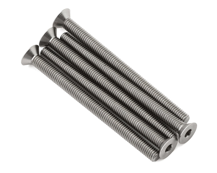 1UP Racing 3mm Titanium Pro Duty Flat Head Screws (5) (3x36mm)
