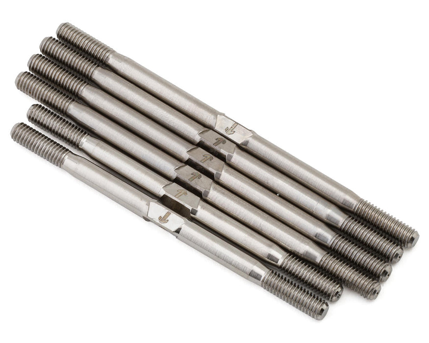1UP Racing RC10T7/RC10SC7 Pro Duty Titanium Turnbuckle Set (Silver)
