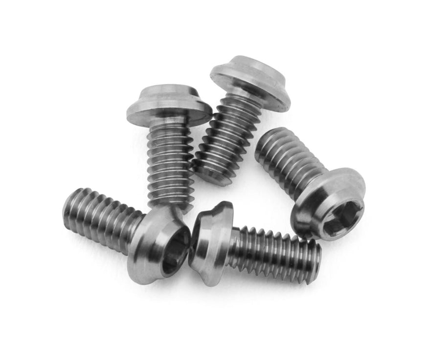 1UP Racing Titanium Pro Duty LowPro Head Screws (5) (2.5x6mm)