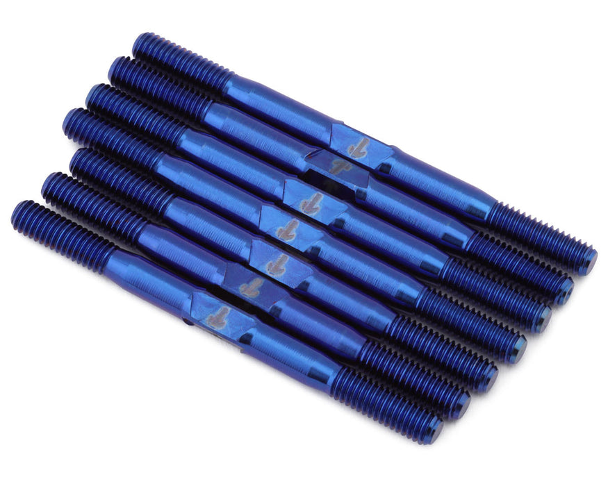 1UP Racing TLR 22X-4 Pro Duty Titanium Turnbuckle Set (Blue)