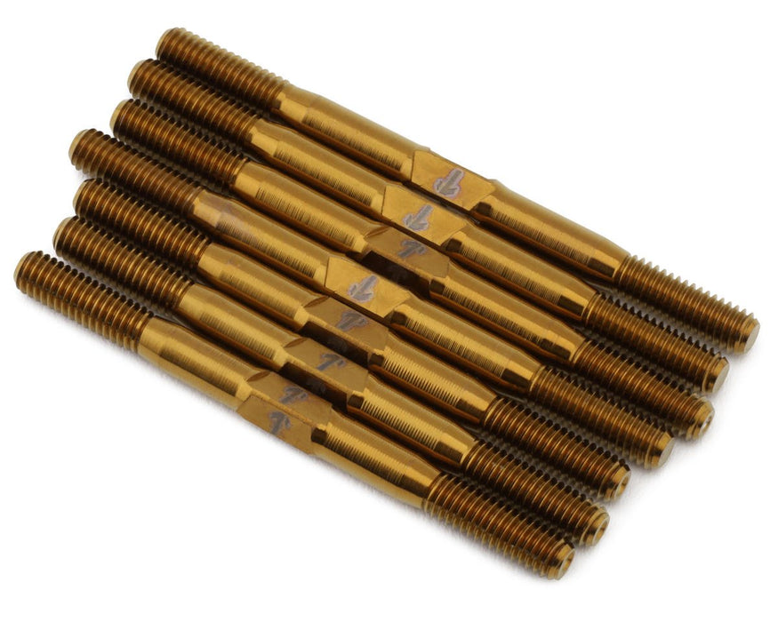 1UP Racing TLR 22X-4 Pro Duty Titanium Turnbuckle Set (Bronze)