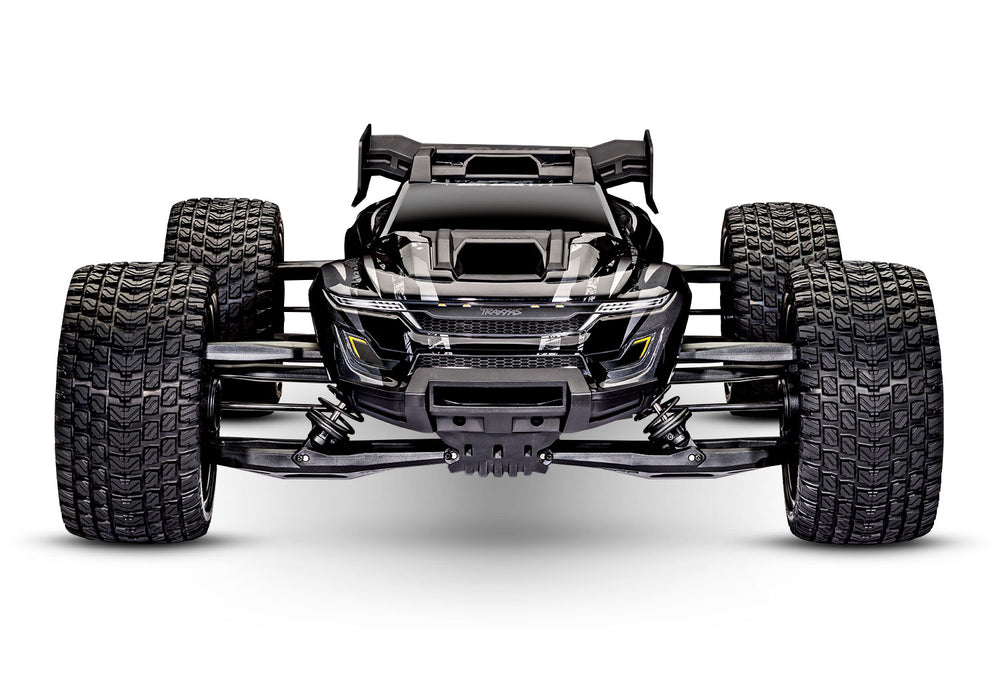 Traxxas XRT: Brushless Electric Race Truck with TQi Traxxas Link Enabled 2.4GHz Radio System, Velineon VXL-8s brushless ESC (fwd/rev), and Traxxas Stability Management (TSM) - Black