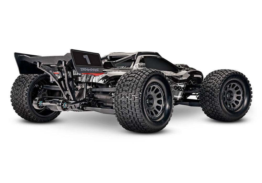 Traxxas XRT: Brushless Electric Race Truck with TQi Traxxas Link Enabled 2.4GHz Radio System, Velineon VXL-8s brushless ESC (fwd/rev), and Traxxas Stability Management (TSM) - Black