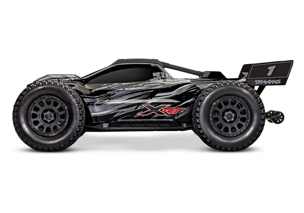 Traxxas XRT: Brushless Electric Race Truck with TQi Traxxas Link Enabled 2.4GHz Radio System, Velineon VXL-8s brushless ESC (fwd/rev), and Traxxas Stability Management (TSM) - Black