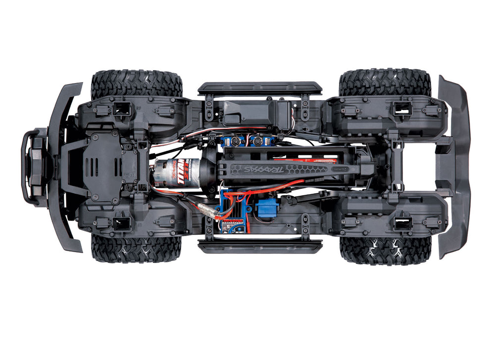 Traxxas TRX-4 Scale and Trail 2021 Ford Bronco 1/10 Crawler, XL-5 HV, Titan 12T - Shadow Black