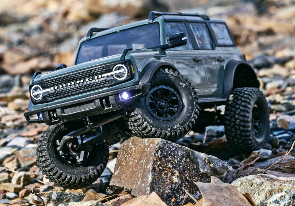 Traxxas TRX-4M Ford Bronco 1/18 RTR 4X4 Trail Truck, Black