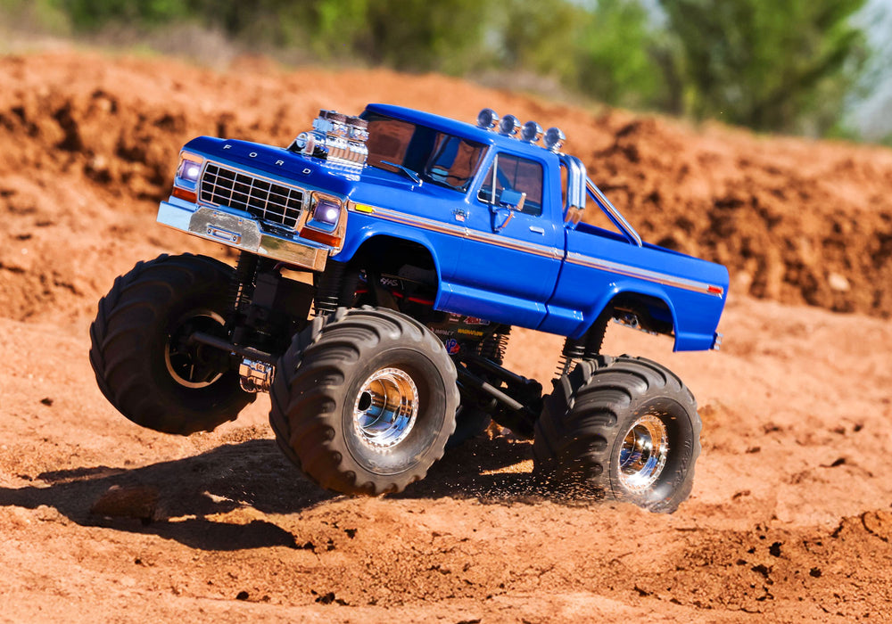 Traxxas TRX-4MT F150 Monster Truck - Bleu