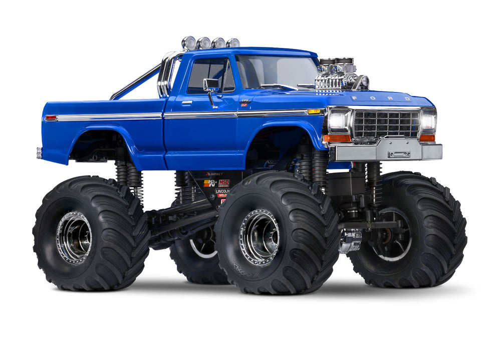 Traxxas TRX-4MT F150 Monster Truck - Bleu