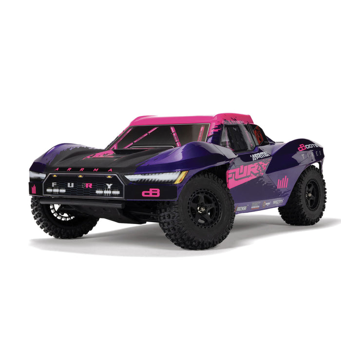 1/10 FURY 223S DSC 2WD RTR Brushless Short Course Truck, Purple