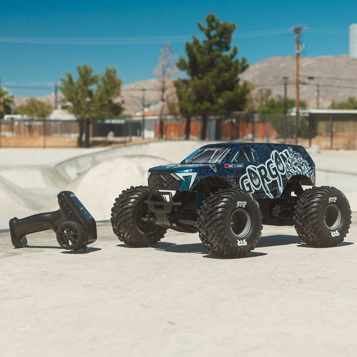 Arrma 1/10 GORGON 223S 2WD RTR Monster Truck - Blue/Black