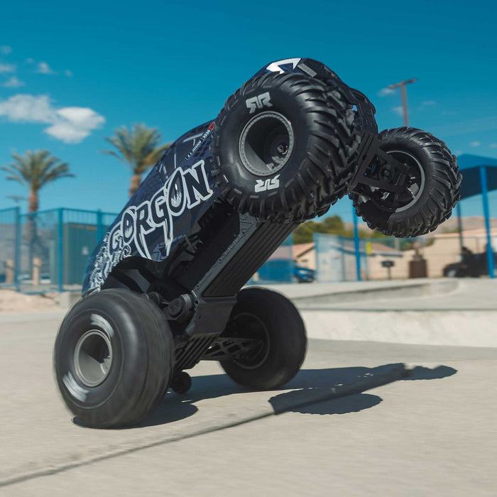 Arrma 1/10 GORGON 223S 2WD RTR Monster Truck - Blue/Black