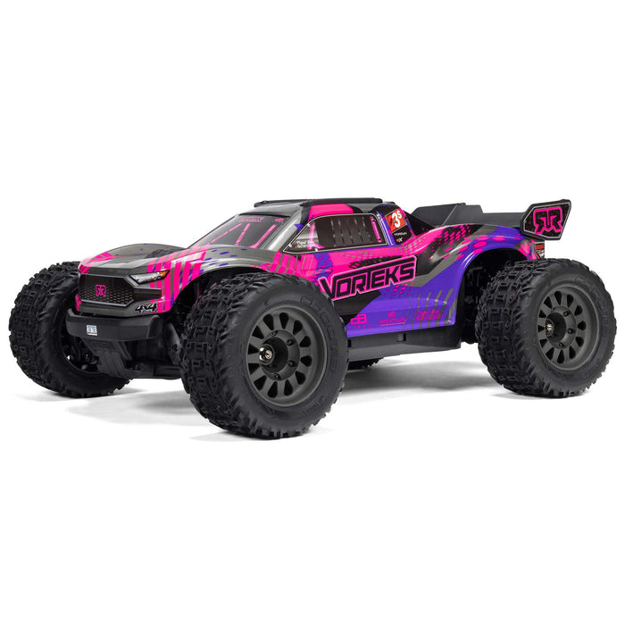 1/10 VORTEKS 4X4 223S BLX BRUSHLESS STADIUM TRUCK RTR WITH DSC, PURPLE