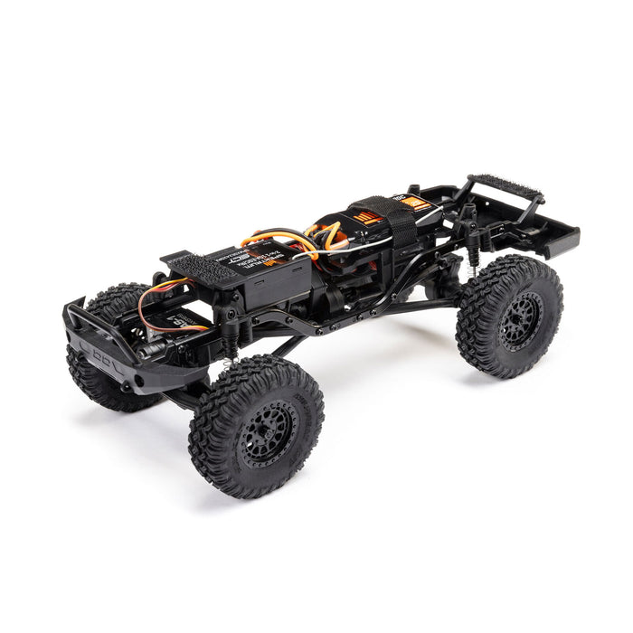 1/24 SCX24 Base Camp 4WD Rock Crawler Brushed RTR with Battery & Charger, White