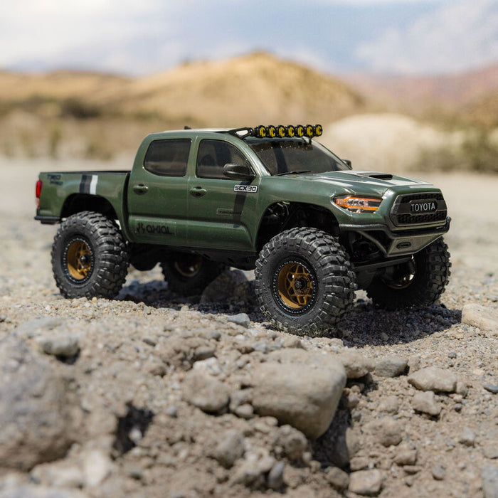 PRE-ORDER Axial 1/30 SCX30 Toyota Tacoma 4X4 RTR - Extreme Off-Road