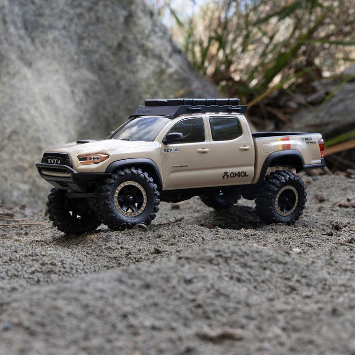 PRE-ORDER Axial 1/30 SCX30 Toyota Tacoma 4X4 RTR - Overland Edition
