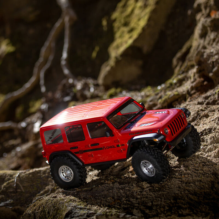 1/10 SCX10 III Jeep JLU Wrangler 4X4 RTR Brushed Rock Crawler,Orange