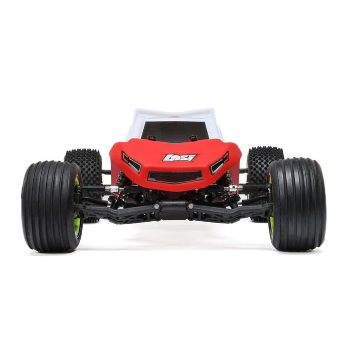 1/18 Mini-T 2.0 V2 2WD Stadium Truck sans balais RTR, rouge