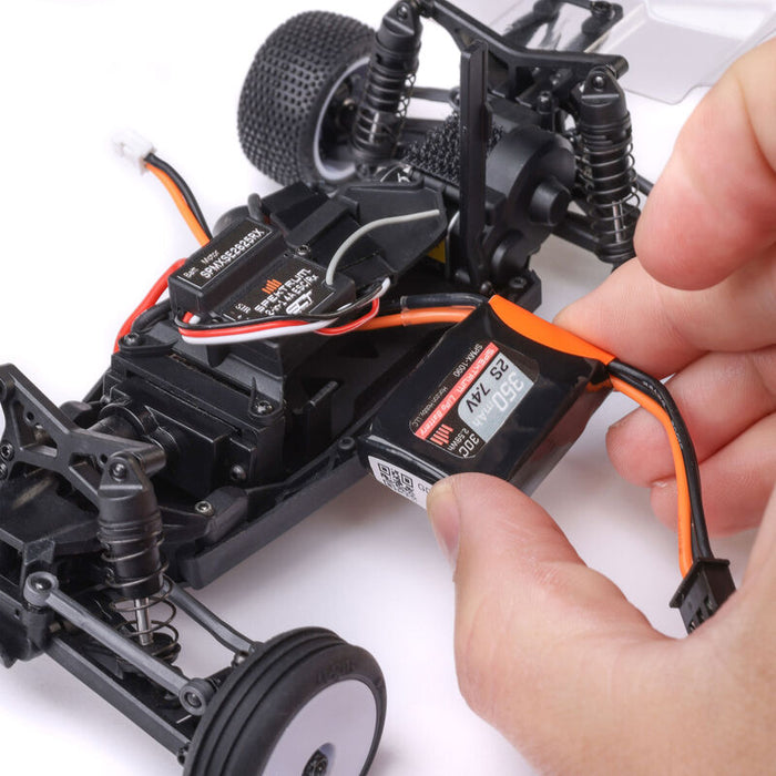 1/24 Micro-B 2WD Buggy RTR, Silver (Preorder)