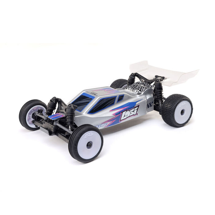 1/24 Micro-B 2WD Buggy RTR, Silver (Preorder)