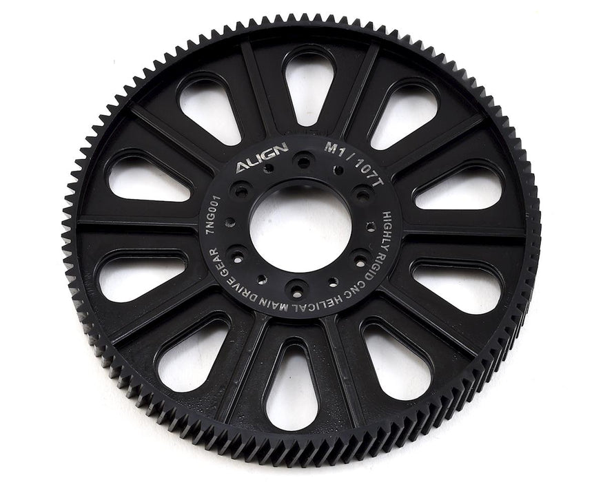 Align CNC Helical Thread Main Drive Gear 107T (700XN)