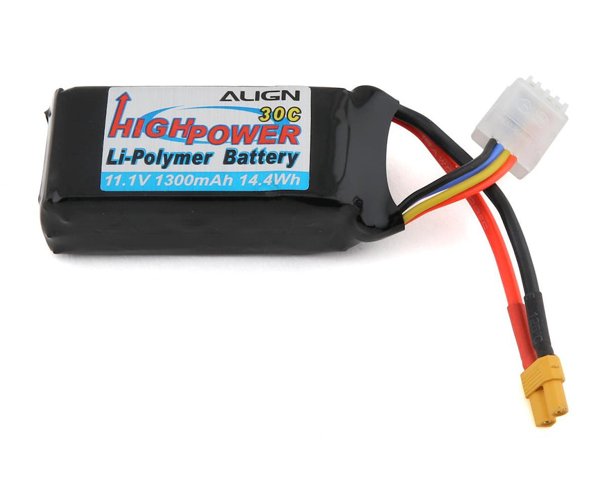 Align 3S Lipo 30C Battery (11.1V/1300mAh)