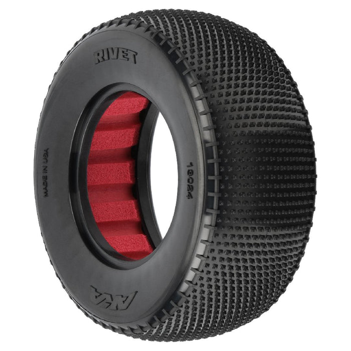 AKA Rivet 2.2"/3.0" Medium Carpet Tires (2) for SC Trucks
