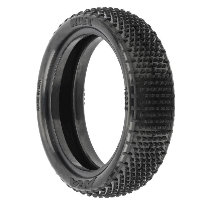 AKA Products 1/10 Rivet Soft Carpet 2WD Front Buggy Tires (2)