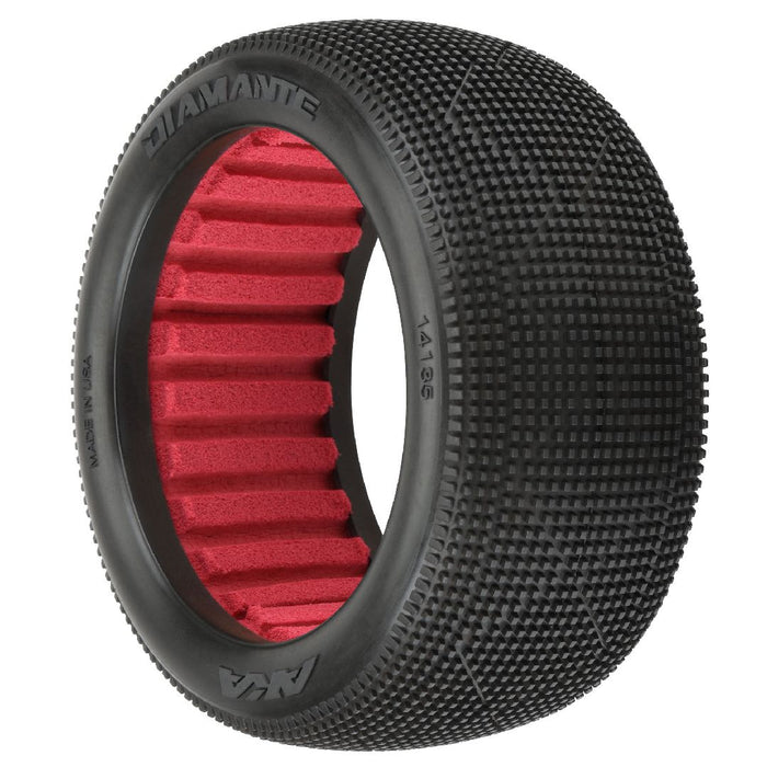 AKA Products 1/8 Diamante SS F/R 4.0 Off-Rd Truck Tires (2)