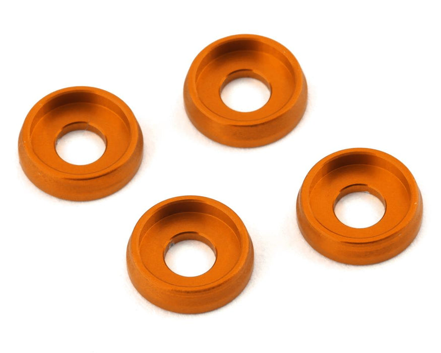 AMR 4mm Screw Washer (Orange) (4)