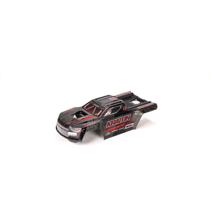 Arrma KRATON 6S EXB Painted Decaled Trimmed body - Black
