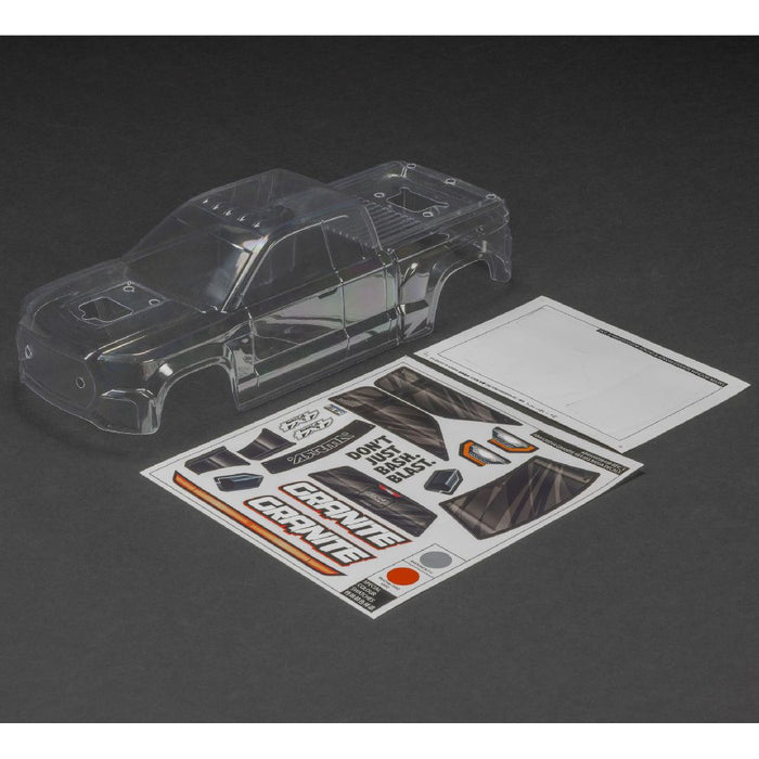 Arrma GRANITE 4X4 Trimmed Body - Clear