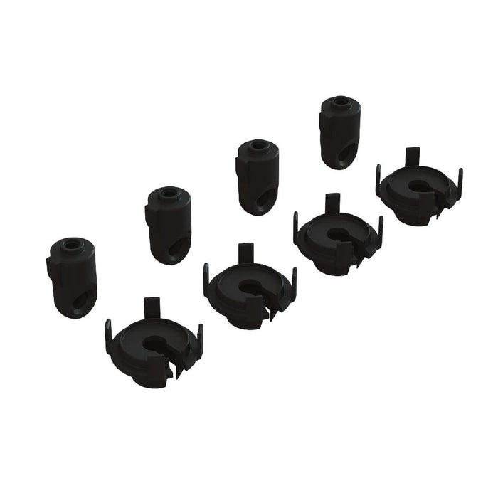 Arrma Shock Rod End & Spring Perch Set (4 Shocks)
