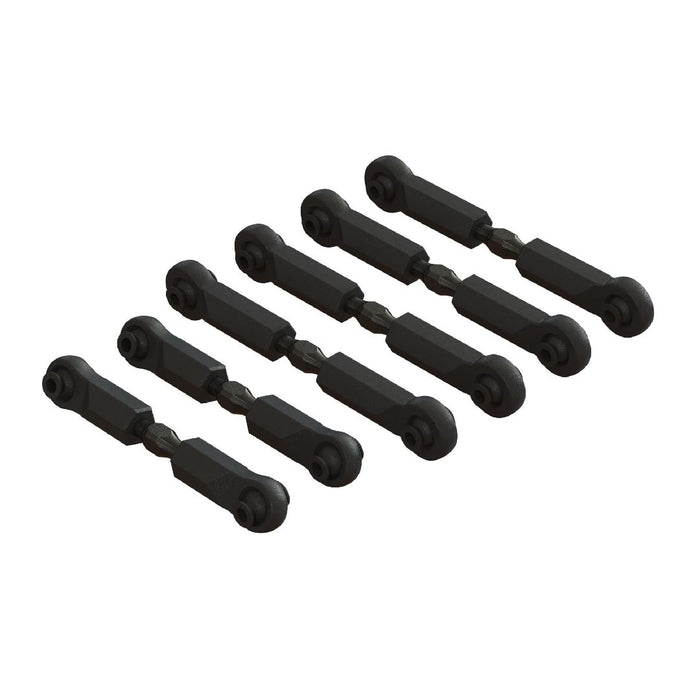 Arrma ASSEMBLED TURNBUCKLE SET (6) Upper Suspension Link