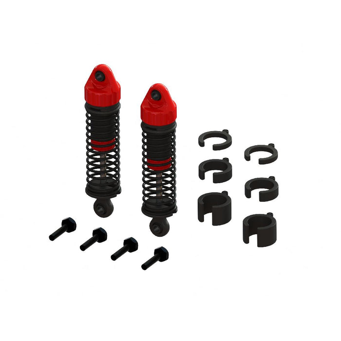 Arrma Shock Set, 58mm Length, 300cSt Oil (2) - GROM