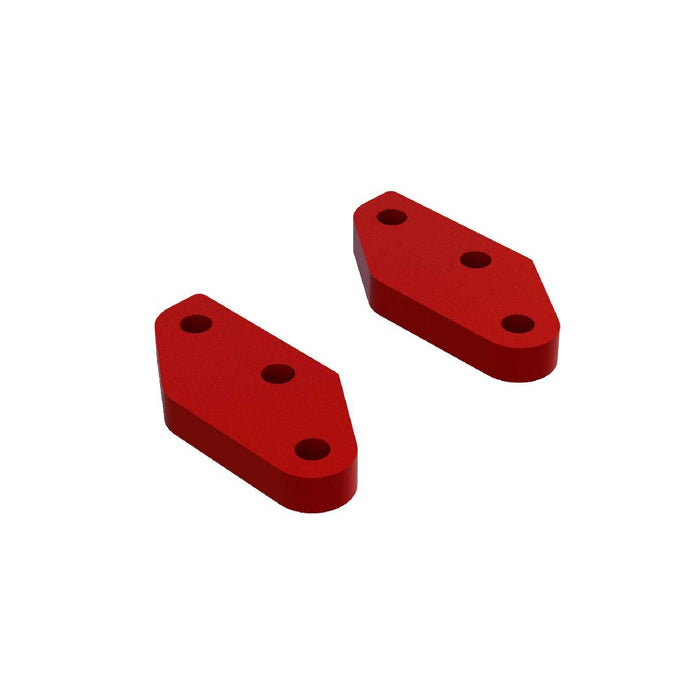 Arrma Aluminum Steering Plate A (2) - Red