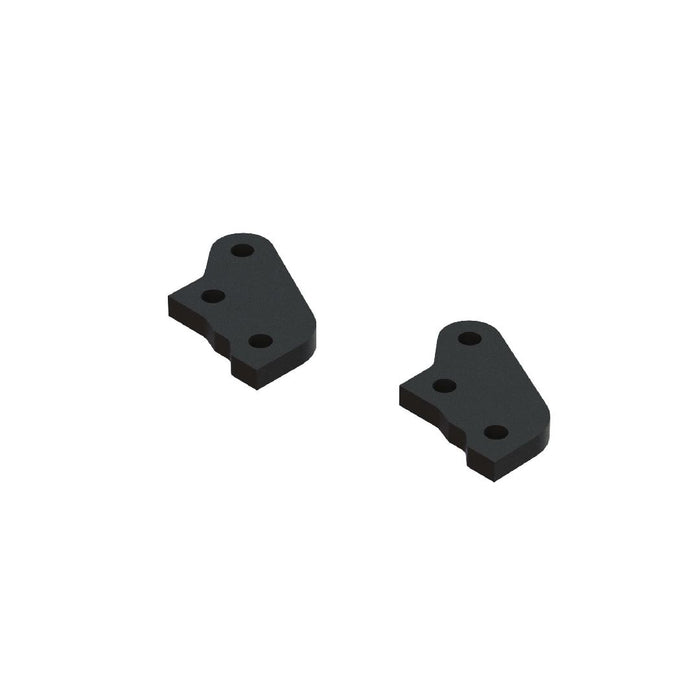 Arrma Aluminum Steering Plate B (2) - Black