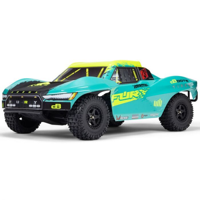 Short Course Rtr Arrma 1/10 FURY BLX 2wd Short Course RTR - Green — PRO-RC