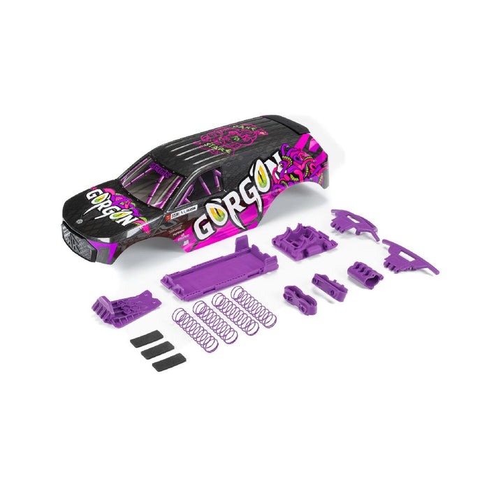 Arrma GORGON Painted Decaled Trimmed Body Set - Purple